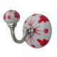 Red Floral Dotted Hooks
