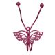 Dark Pink Butterfly Hooks