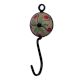 Old Pink Floral Designer Wall Hooks