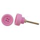 Pink Button Knob