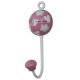 Pink Heart Decorative Wall Hooks