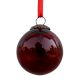 Blood Red Plum Star Cut Christmas Hanging