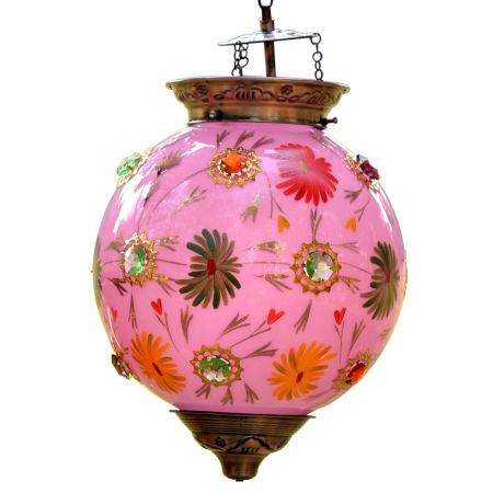 Pink Flower Lamp
