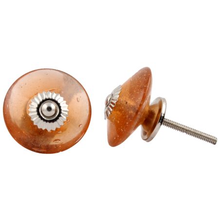 Peach Wheel Knob