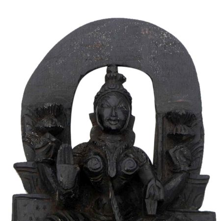 Wooden Lakshmi Ji Statue-02