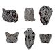 Set of 6 Piece New Mix Wooden Printing Block