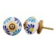 Blue Angel Ceramic Knob