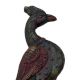 Wooden Welcome Peahen Statue-02