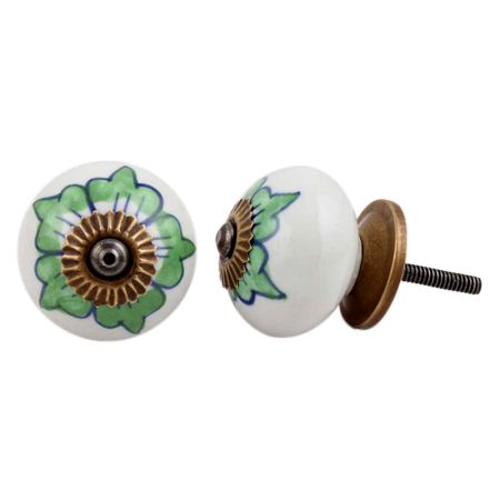 Green Lisianthus Knob