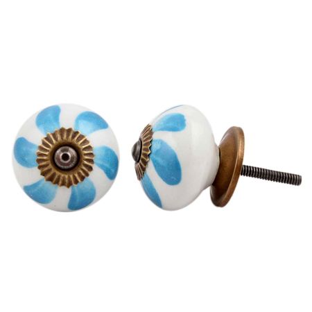 Light Blue Fan Knob