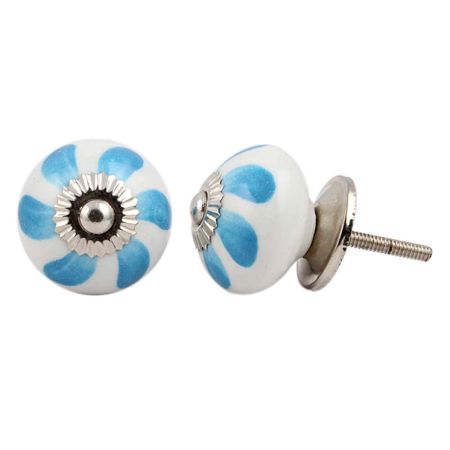 Light Blue Fan Knob