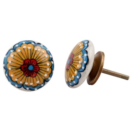 Sunflower Flat Knob