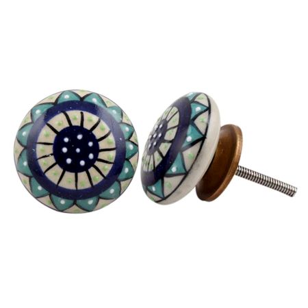 Dianthus Flower Flat Knob