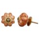 Brown Marble Melon Drawer Knob
