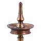 Bronze Oil Lamp-75 (Ht -12 Inches)