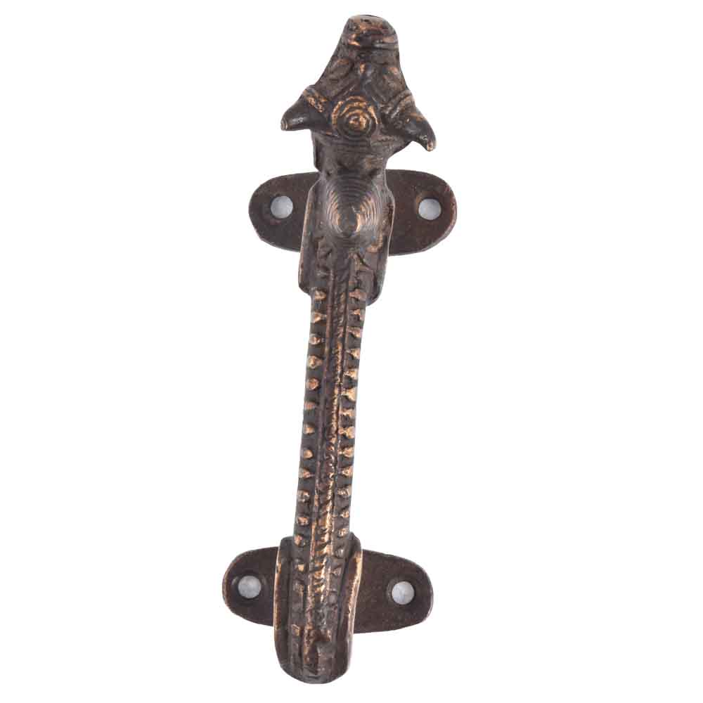Unusual Design In Bronze Door Handle or Pull