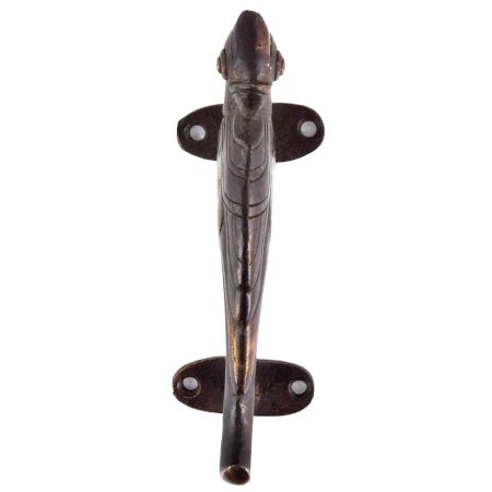 Hand Carved Bronze Parrot Drawer Handle