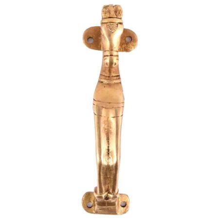 Golden Hand  Carved Horse Door and Cabinet Handle