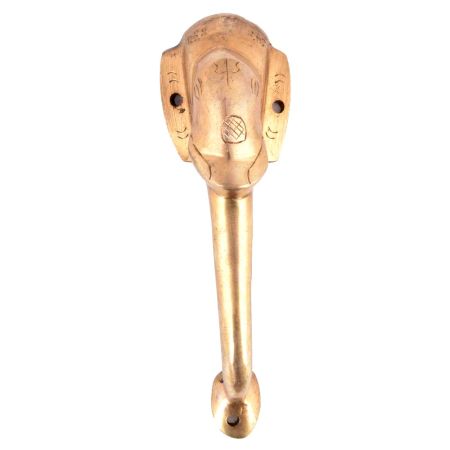 Elephant Brass Door Handle