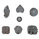 Set of 7 Piece New Mix Wooden Printing Block