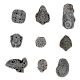 Set of 9 Piece New Mix Wooden Printing Block