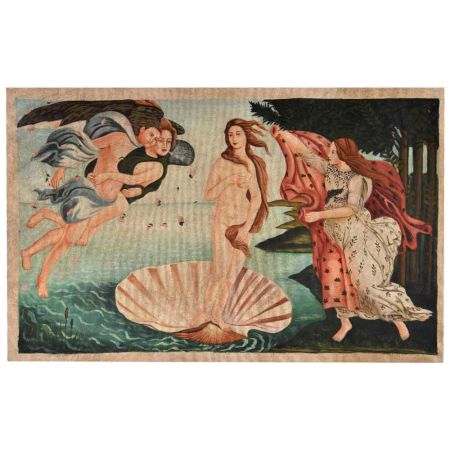 The birth of Venus with figures representing the Zephyr winds 24.5 X 37.5
