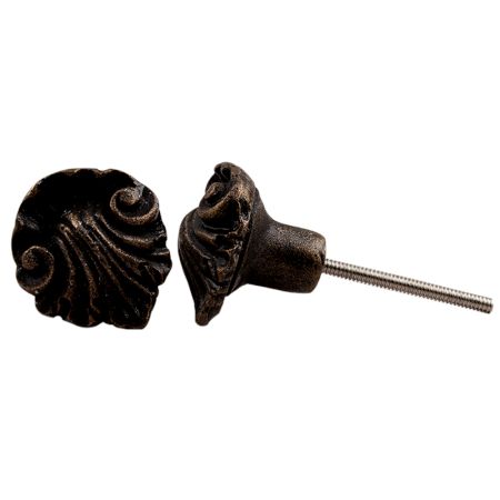 Floral Metal Cabinet Knobs