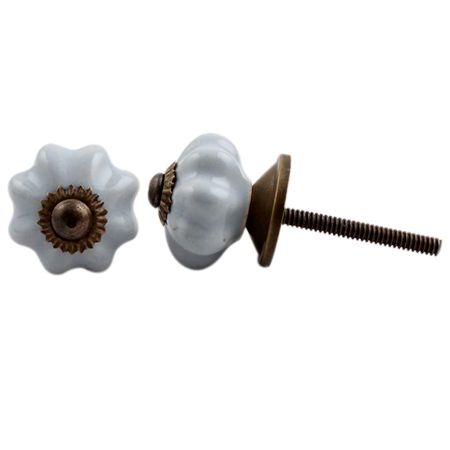 Light Grey Knob Small