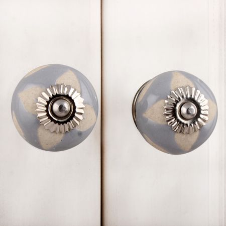 Grey Etched Ceramic Knob-13