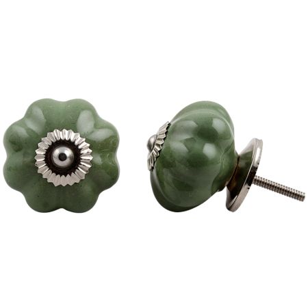 Olive Melon Knob
