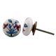 Blue Leaf Flat Knob