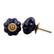 Navy Blue Solid Knob