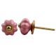 Pink Ceramic Knob Small