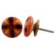 Wheel Floral Pattern Knob
