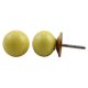 Yellow Round Ceramic Knob