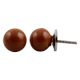 Dark Brown Knob Small