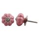 Pink White Medium Knob