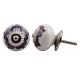 Purple Flower Knob