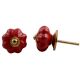 Red Medium Melon Knob