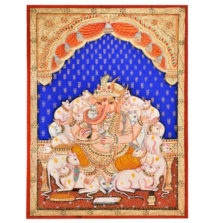 Mooshika Ganesh With Rats