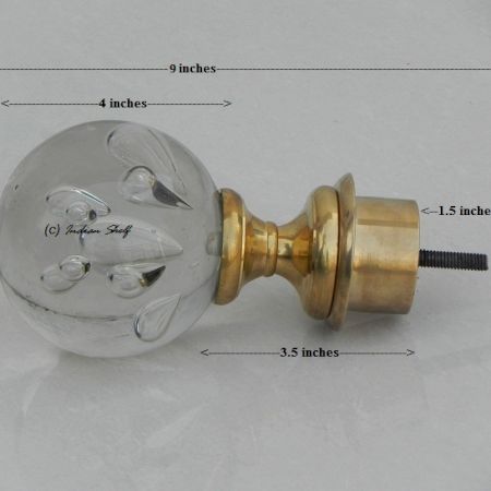 Bubble Newel Post Finial