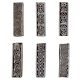 Set of 6 Piece New Mix Wooden Printing Block
