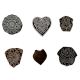 Set of 6 Piece New Mix Wooden Printing Block