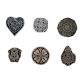 Set of 6 Piece New Mix Wooden Printing Block