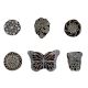 Set of 6 Piece New Mix Wooden Printing Block