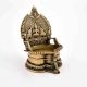 Goddess Lakshmi Bronze Oil Lamp
