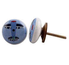 Aeroplane Ceramic Knob (1)