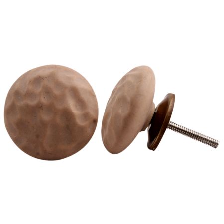 Light Brown Solid Knob