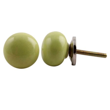 Lime Green Knob Small