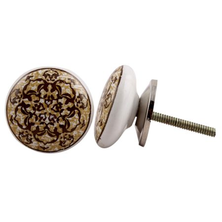 Floral Pattern Knob-01